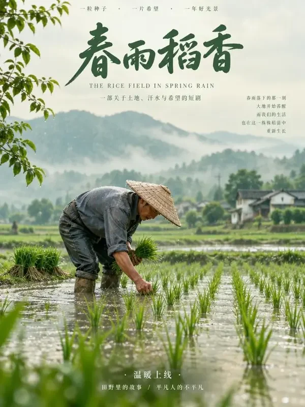 插秧时节 - 黄果短剧种田日常短剧封面